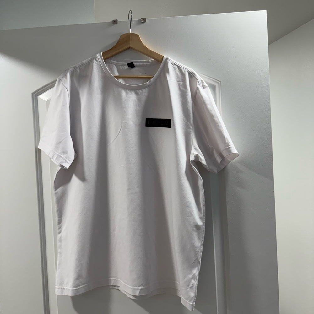 Replay White Short Sleeve Men's Tee